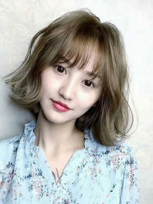韩式空气刘海发型 减龄显嫩修颜瘦脸